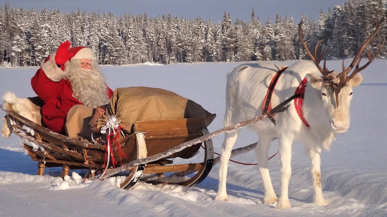 フィンランドのサンタクロースから子供たちへのメッセージ: クリスマスが近づいています- Christmas Message of Santa Claus in Lapland Finland