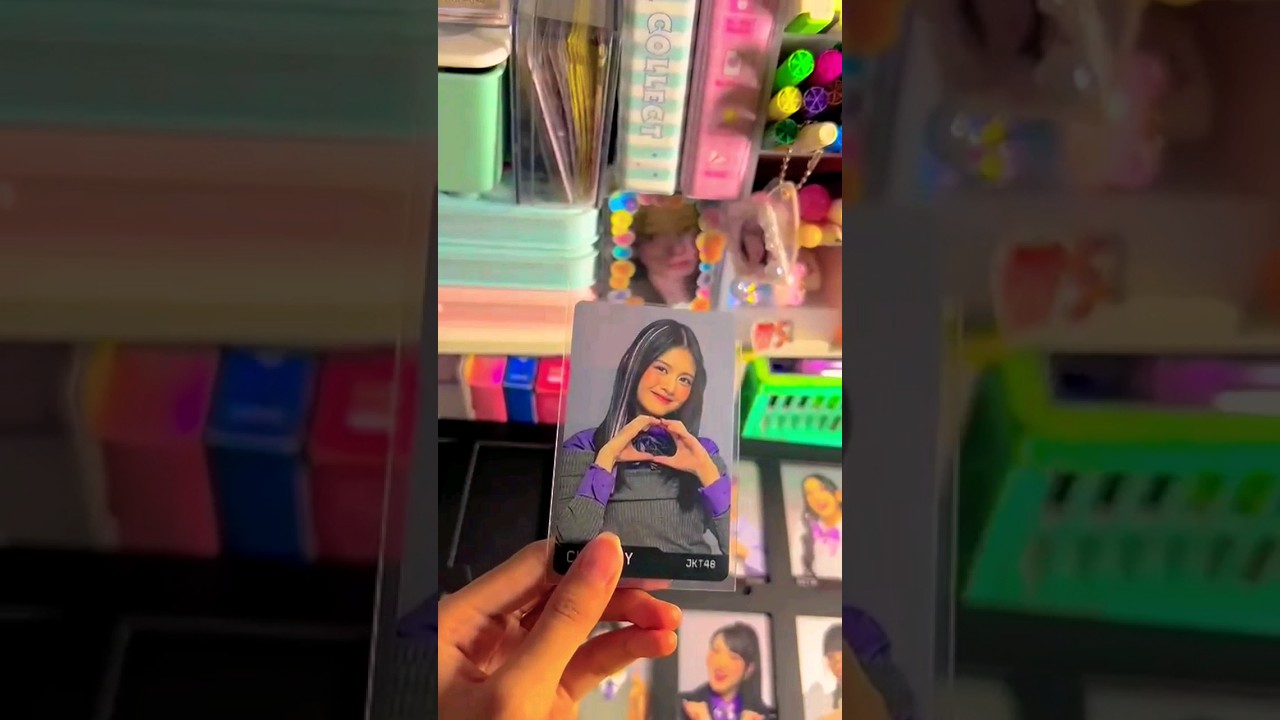 unpack photocard jkt48?!#unboxing #fypシ゚ #freya#jkt48newera#moots#christyjkt48#muthejkt48