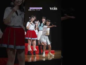 HKT48江口心々華、即興パフォーマンス