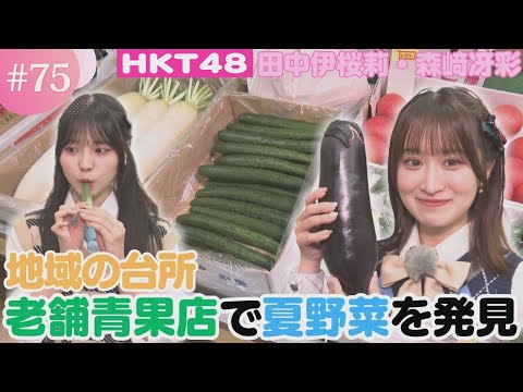 【HKT48】旬の食材が勢ぞろい!熊本ならではの夏野菜を堪能!【HKT48チーム熊本】