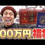 【大勝負】100万円のワンピカード福袋を新春記念で開封したらヤバすぎました...