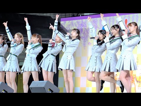 HKT48(上手側 固定)/ 博多どんたく お祭り本舞台(2022.05.03)【4K】Japanese Girls Idol